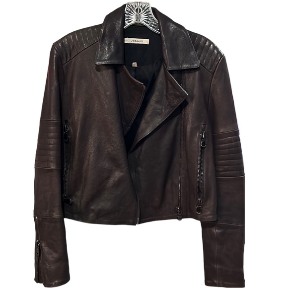 J BrandLam skin leather jacket - Picture 2 of 10